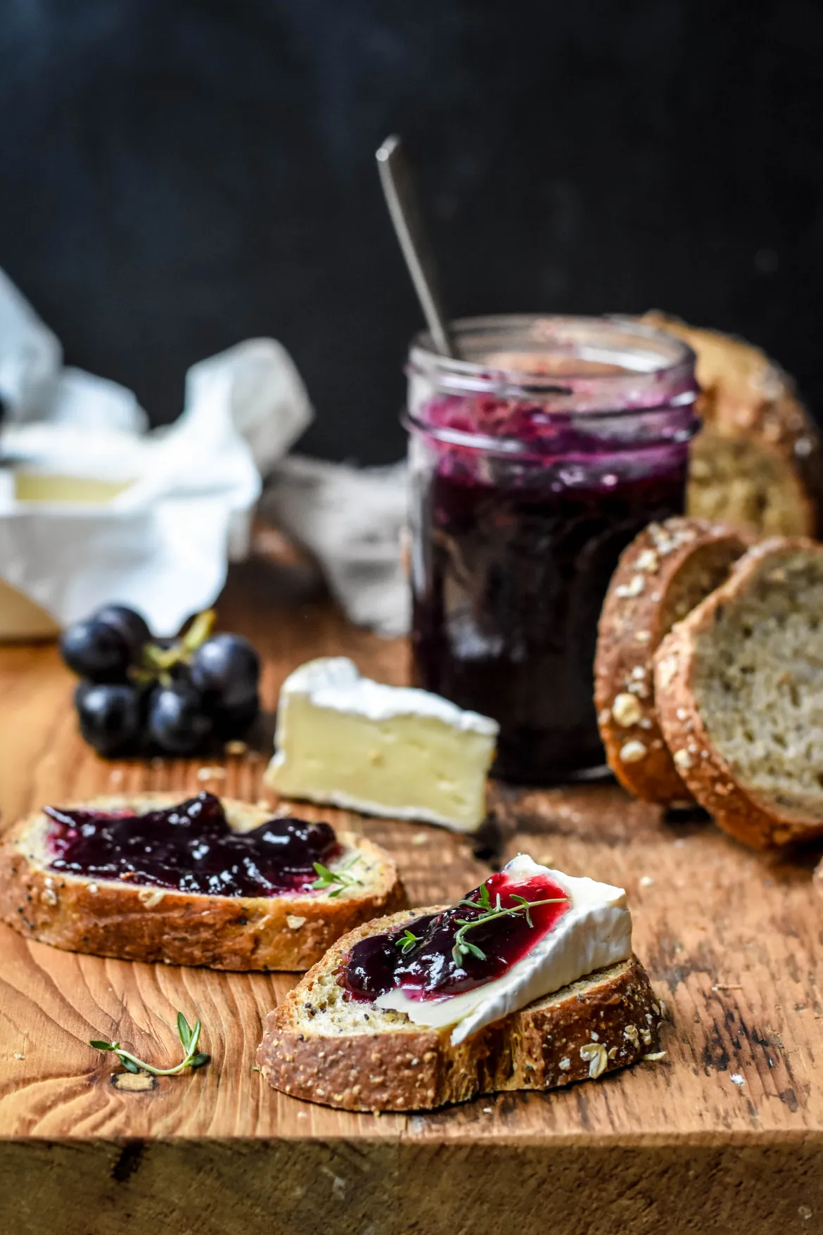 Concord Grape and Thyme Jam 5