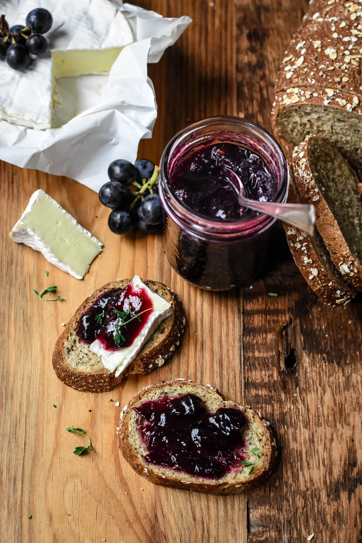 Concord Grape and Thyme Jam 6
