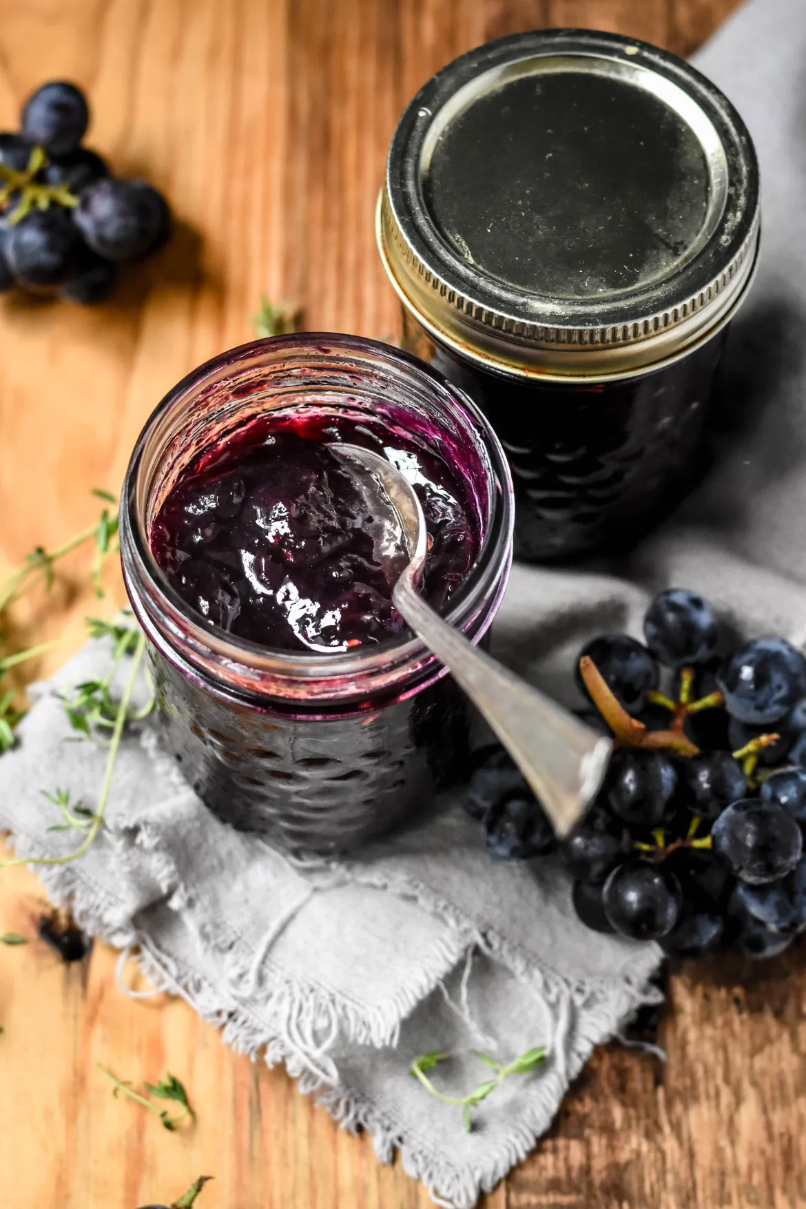 Concord Grape and Thyme Jam 7