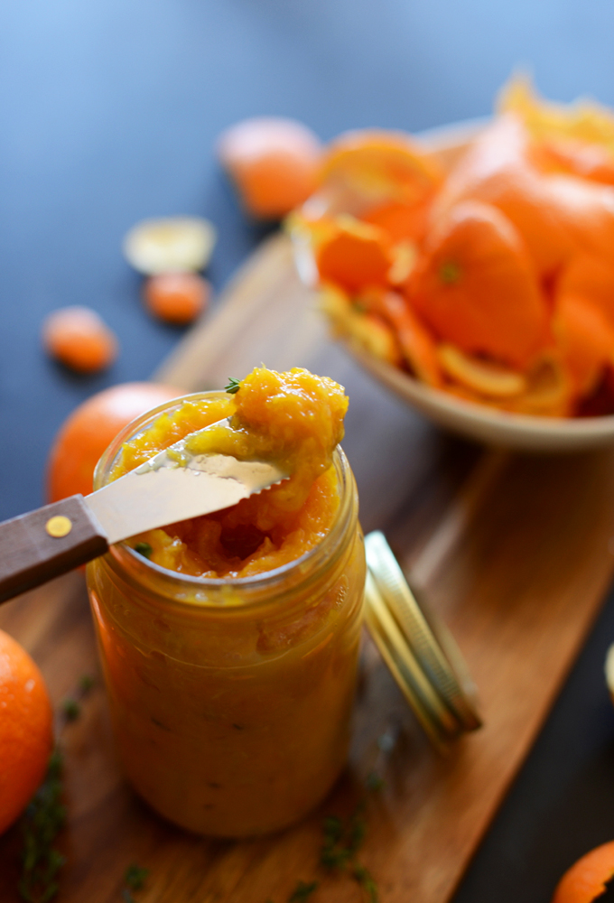 Orange Thyme Jam Recipe