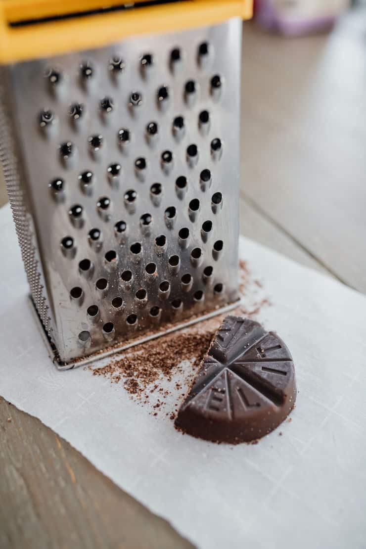 grating mexican chocolate
